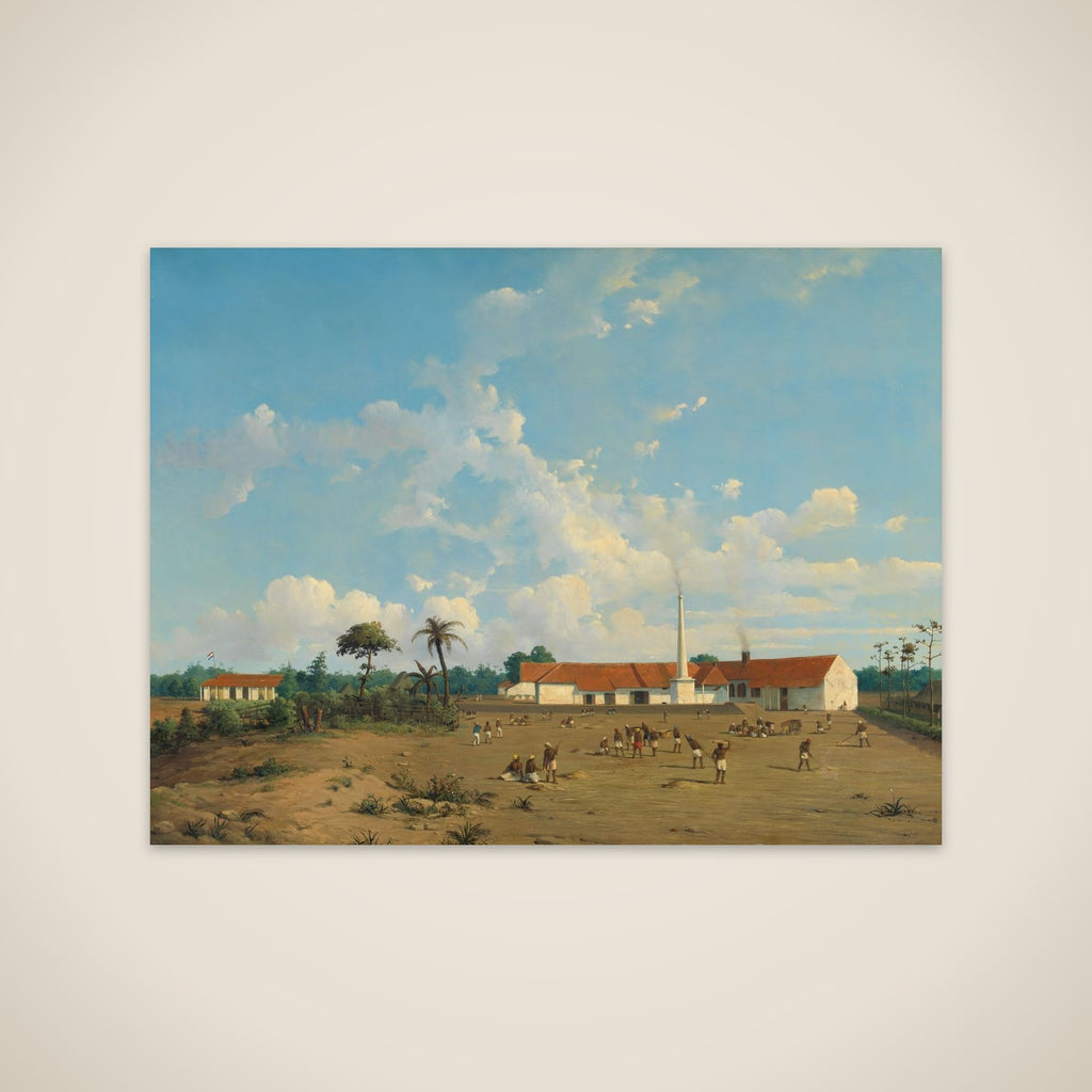 The Kemanglen Sugar Factory near Tegal (or Tagal), Java unframed print