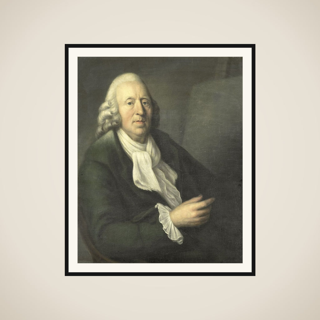 Self Portrait at approximately 60 years of age framed