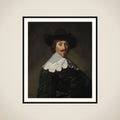 Portrait of Frederik Dircksz Alewijn (1603-1665) framed