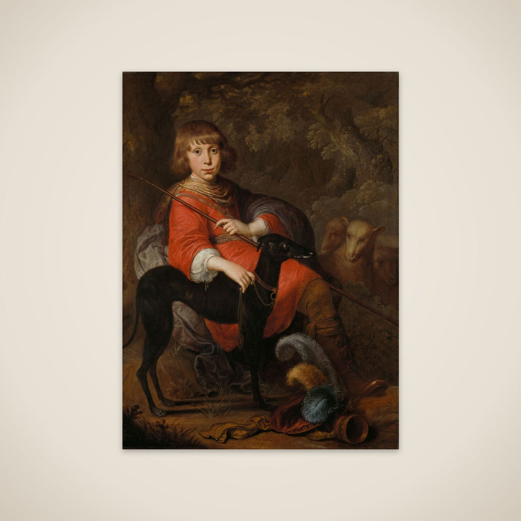 Portrait of Martinus Alewijn (1634-1684) unframed print