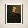 Portrait of a Man framed