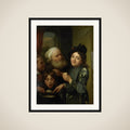 'Every one his fancy' framed