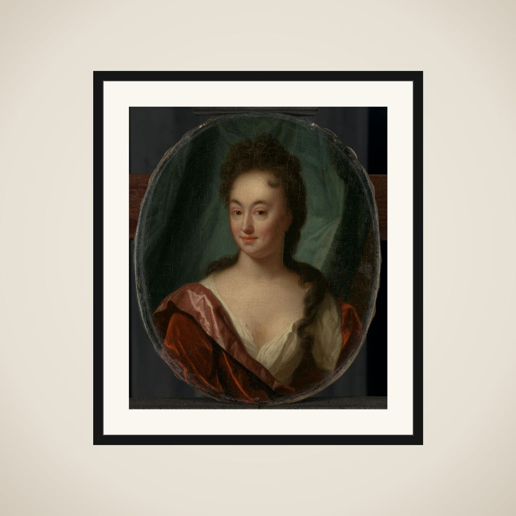 Miss van Gool, lady companion of Clara van Citters framed