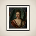 Miss van Gool, lady companion of Clara van Citters framed
