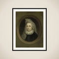 Portrait of Josnia Parduyn (1642-1718), second wife of Aernout van Citters framed