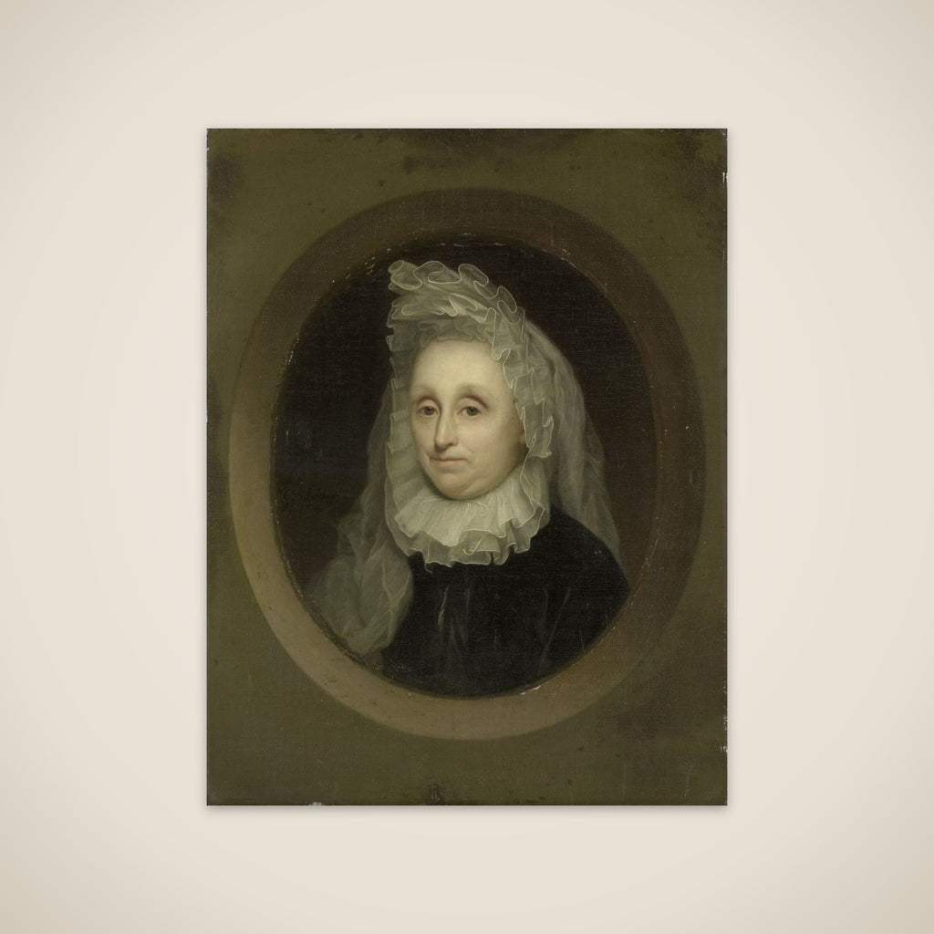 Portrait of Josnia Parduyn (1642-1718), second wife of Aernout van Citters unframed print