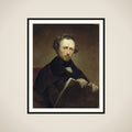 Self Portrait at the age of 43 framed