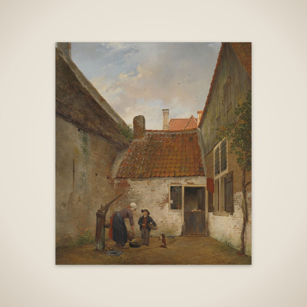 Inner Courtyard unframed print