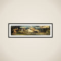 Nessus and Deianira framed