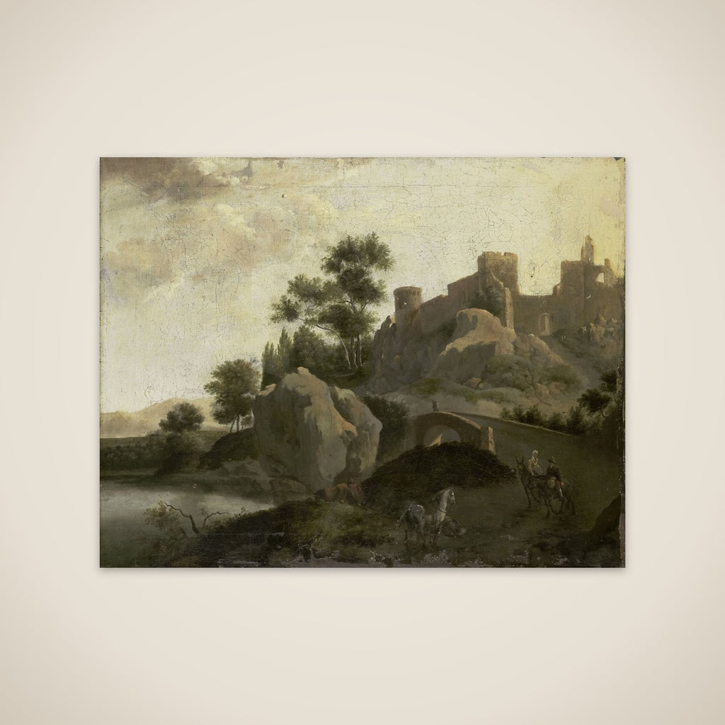 Italian Landscape unframed print