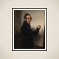 Self-Portrait framed