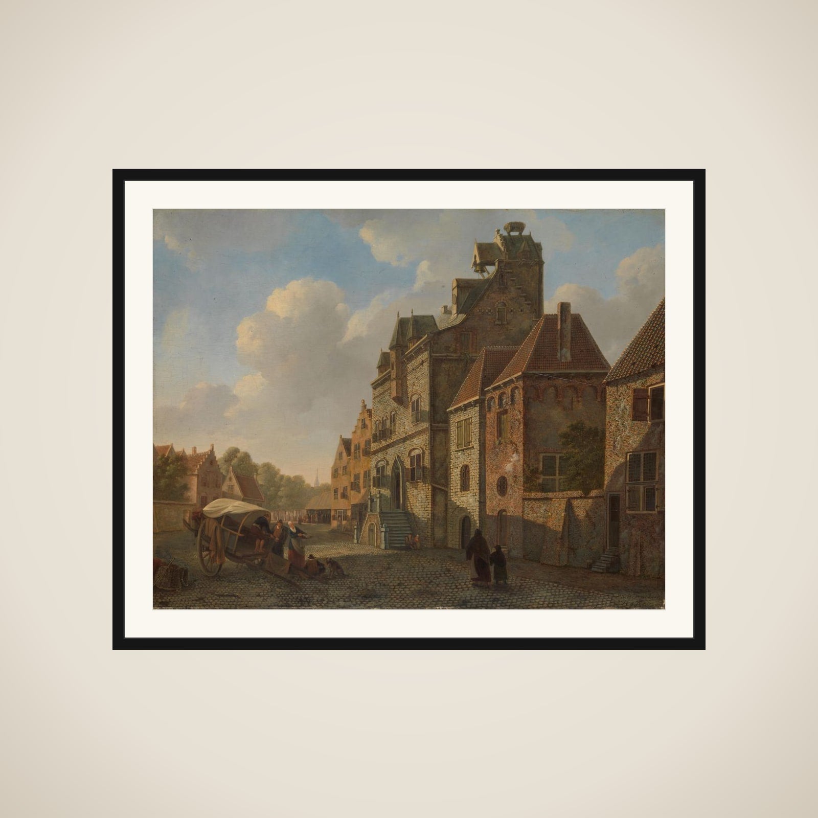 View in Dordrecht framed