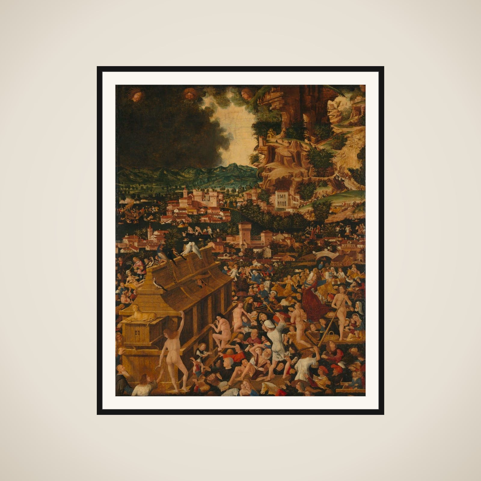 The Flood framed