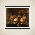 Vanitas Still Life framed