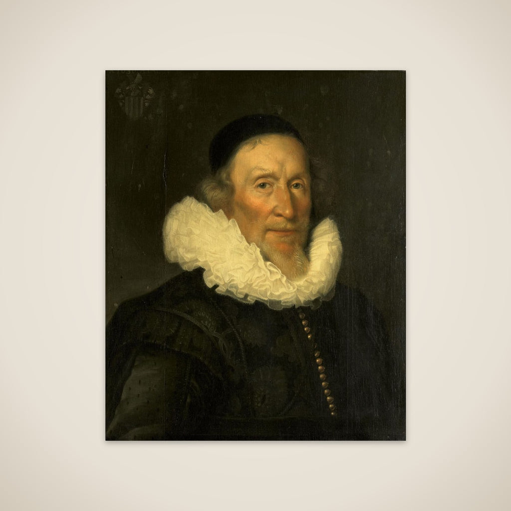 Portrait of Jacob Gerritsz van der Mij (1559/60-?1635) unframed print