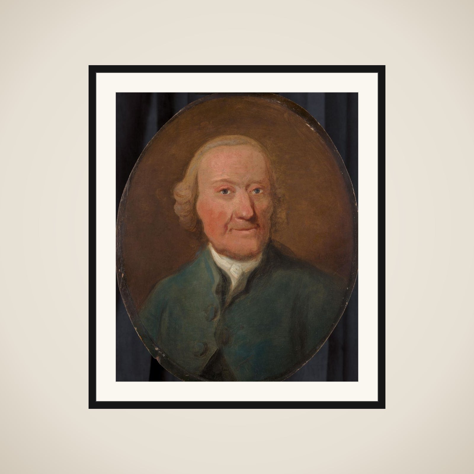 Self-Portrait framed