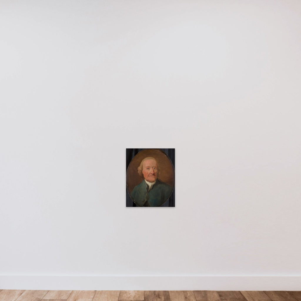 Self-Portrait unframed — shown to scale