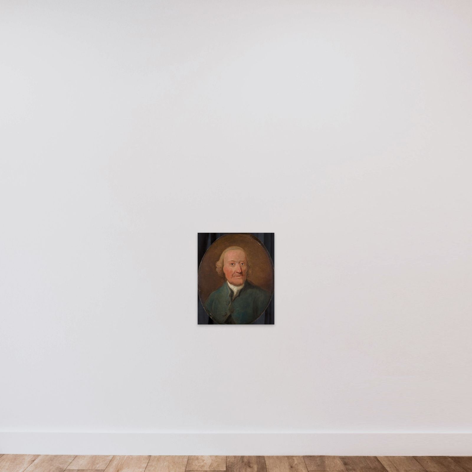 Self-Portrait unframed — shown to scale