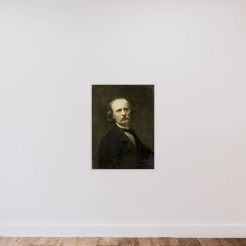 Self-Portrait unframed — shown to scale