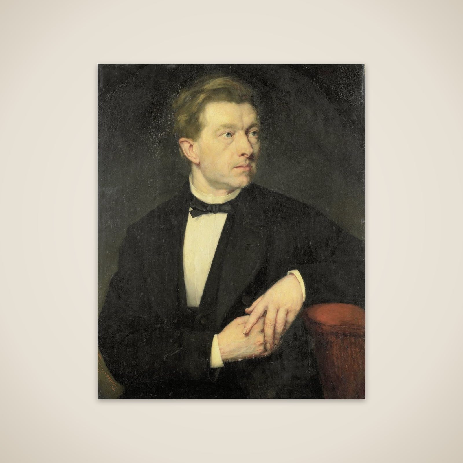 Dr J L Dusseau unframed print