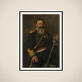 Piet J. Joubert (1831-1900). Commandant-generaal van de Zuid-Afrikaanse Republiek framed