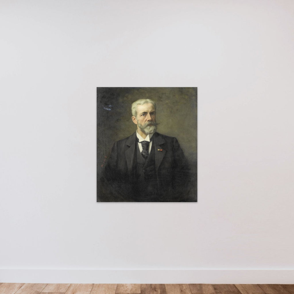 Frederik Daniël Otto Obreen (1840-96). Hoofddirecteur van het Rijksmuseum, Amsterdam unframed — shown to scale