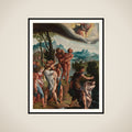 The Baptism of Christ framed