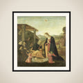 Adoration of the Christ Child framed
