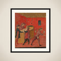 Payment of Salaries to the Night Watchmen in the Camera del Comune of Siena framed