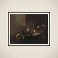 Still Life with Fruit framed