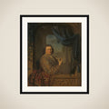 Portrait of a Man with a Watch framed