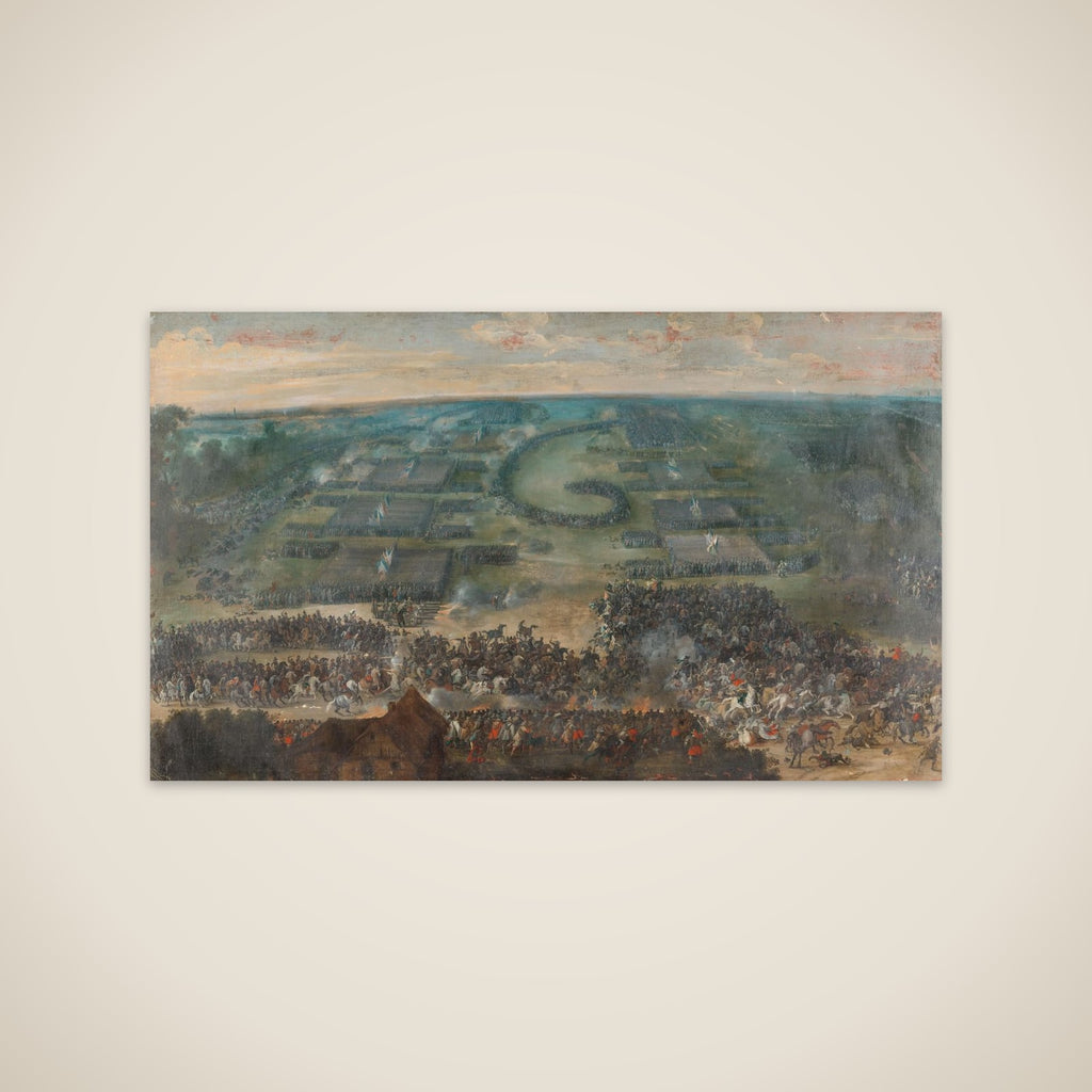 The Battle of Fleurus, 1622 unframed print