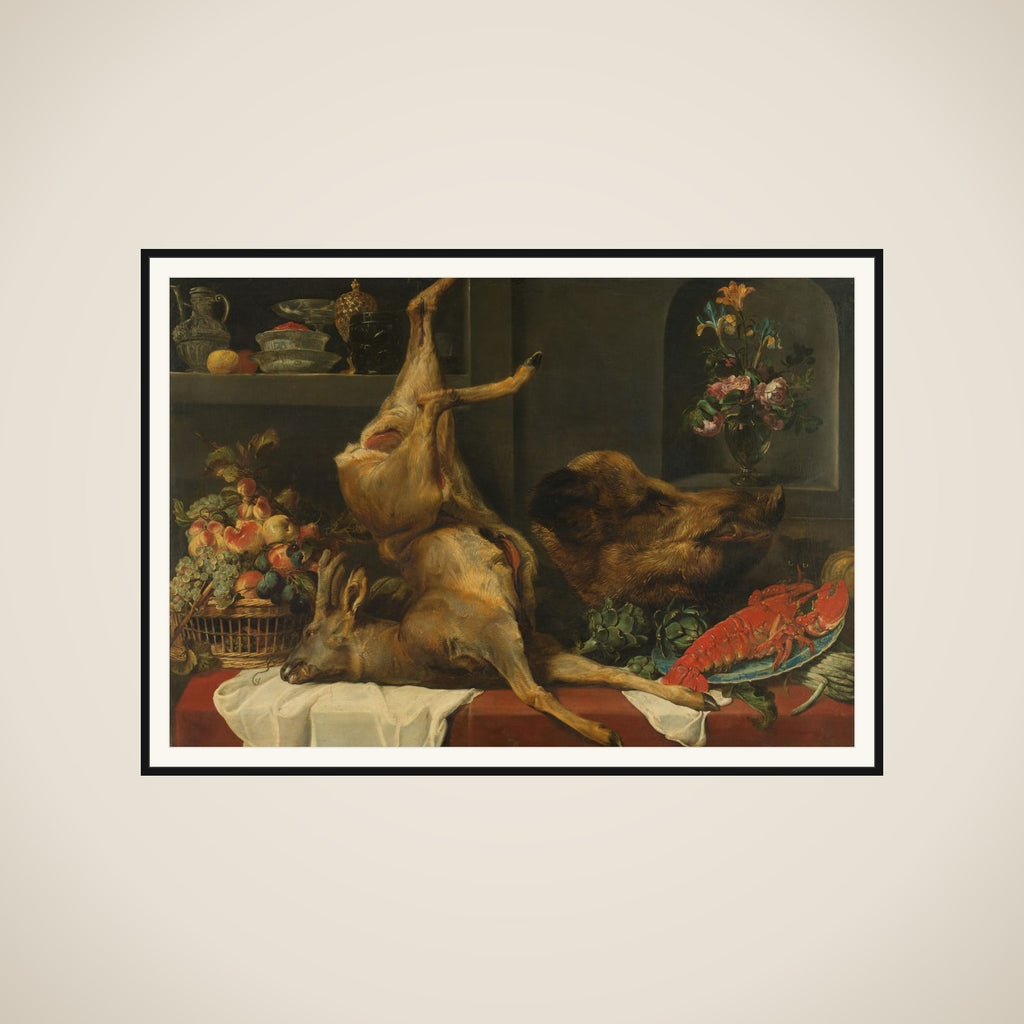 Larder Still life framed