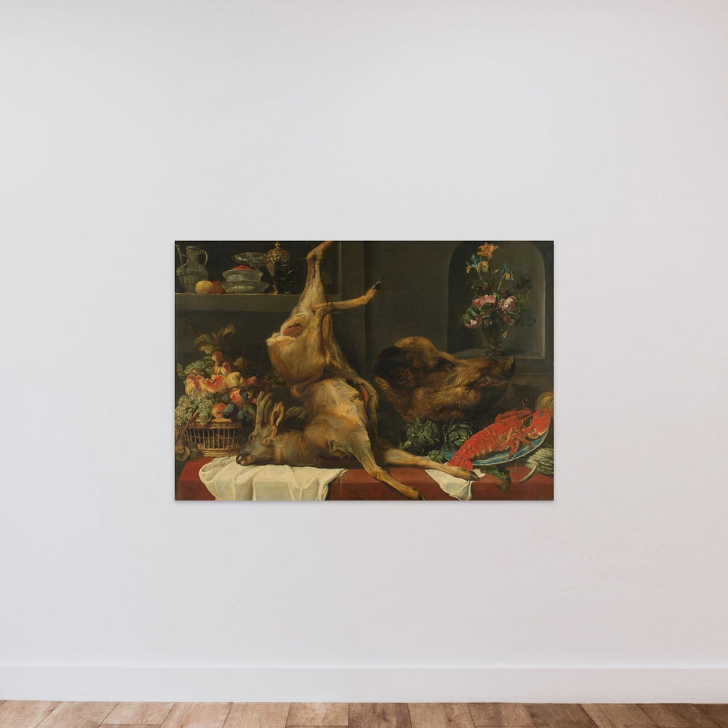 Larder Still life unframed — shown to scale