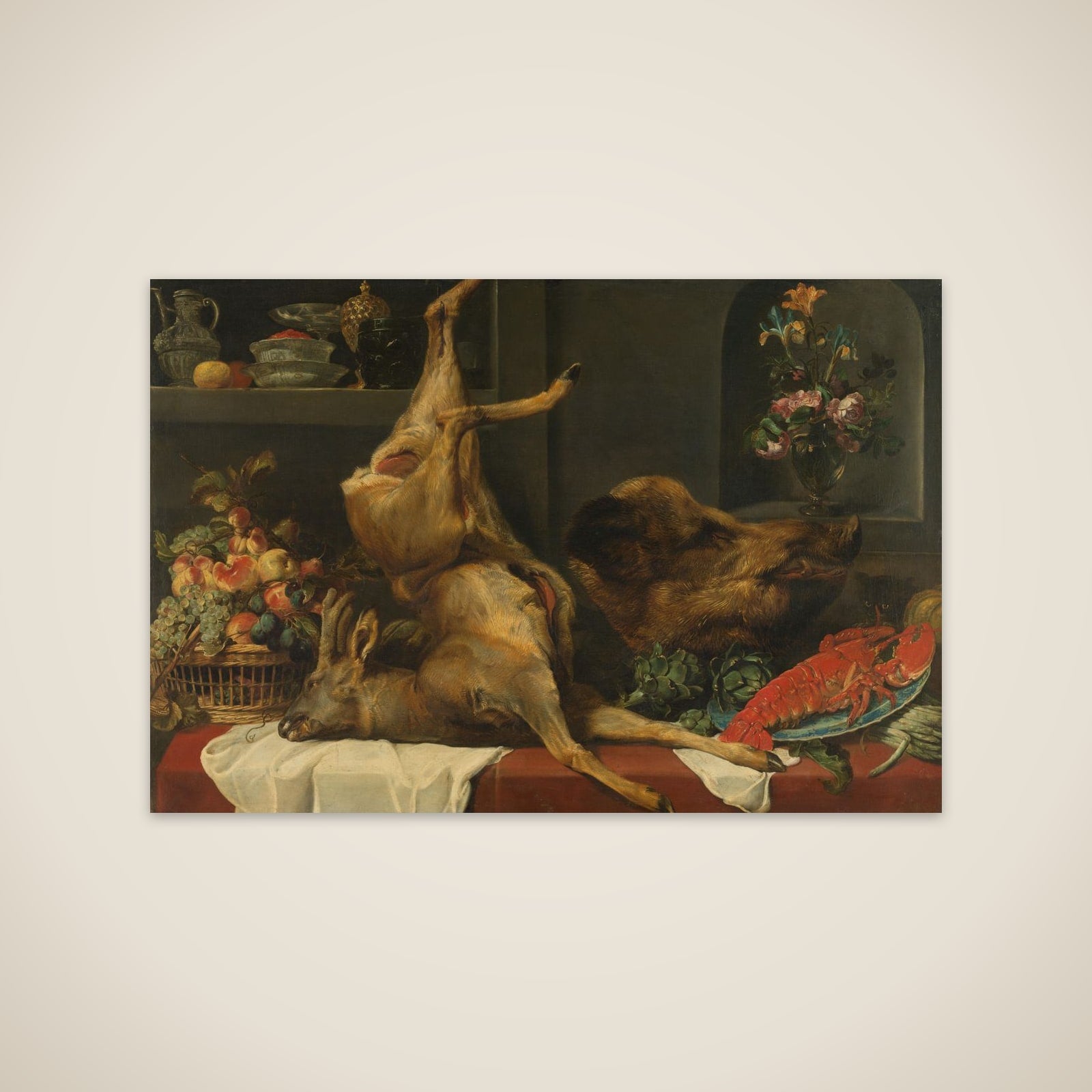 Larder Still life unframed print