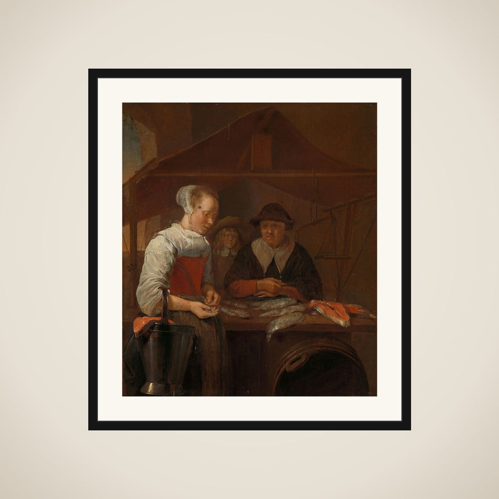 The fishwife framed