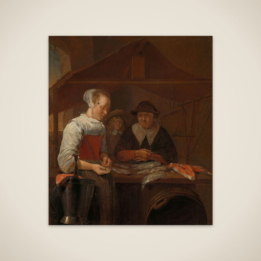 The fishwife unframed print