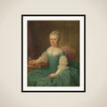 Portrait of a Lady from the van de Poll Family, possibly Anna Maria Dedel, Wife of Jan van de Poll framed