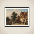 The Zuiderhavendijk, Enkhuizen framed