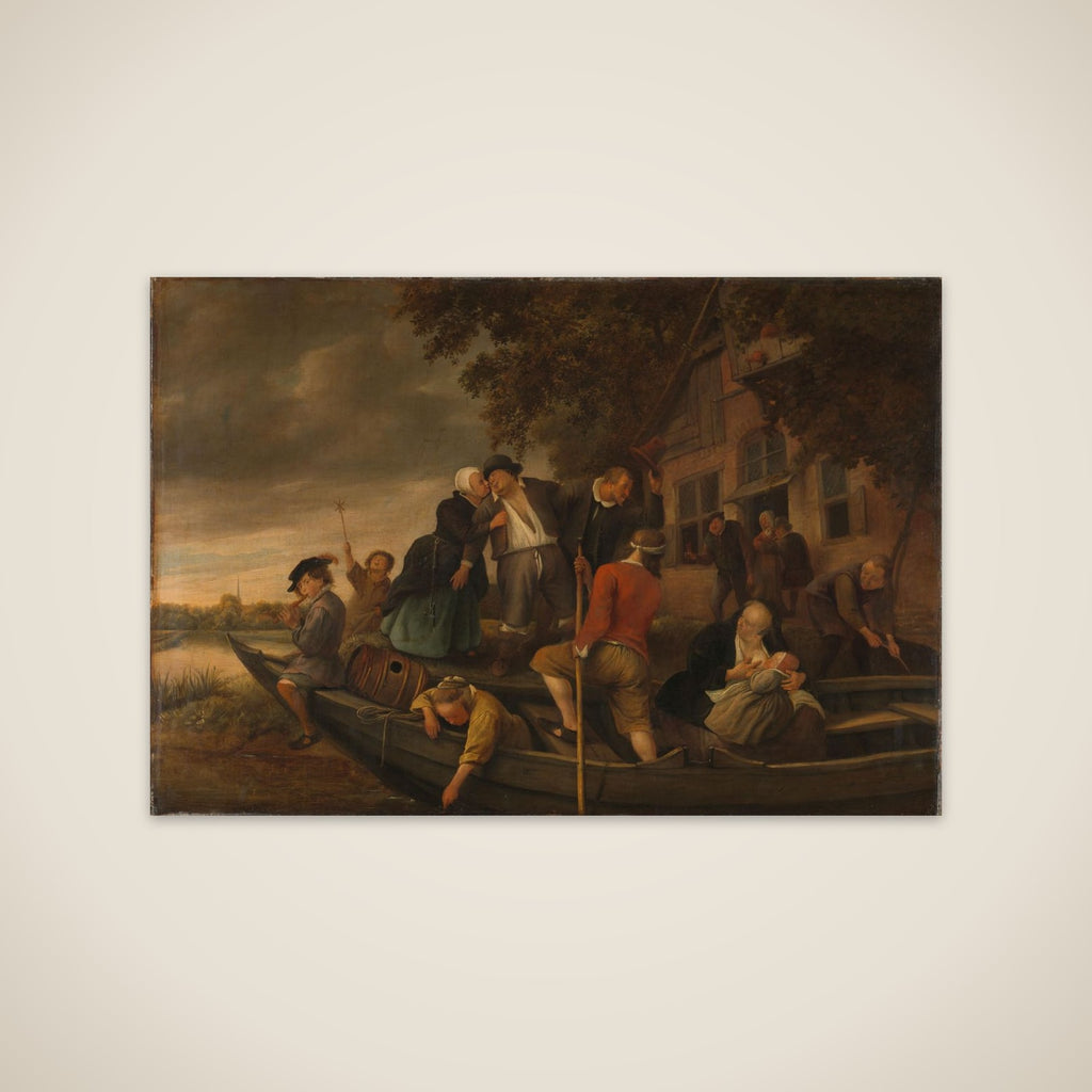 The merry homecoming unframed print
