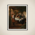 Supper at Emmaus framed