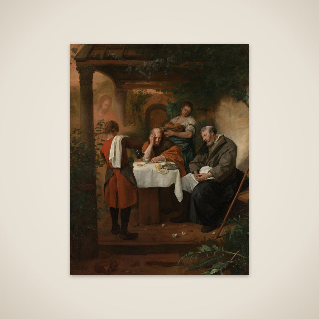 Supper at Emmaus unframed print