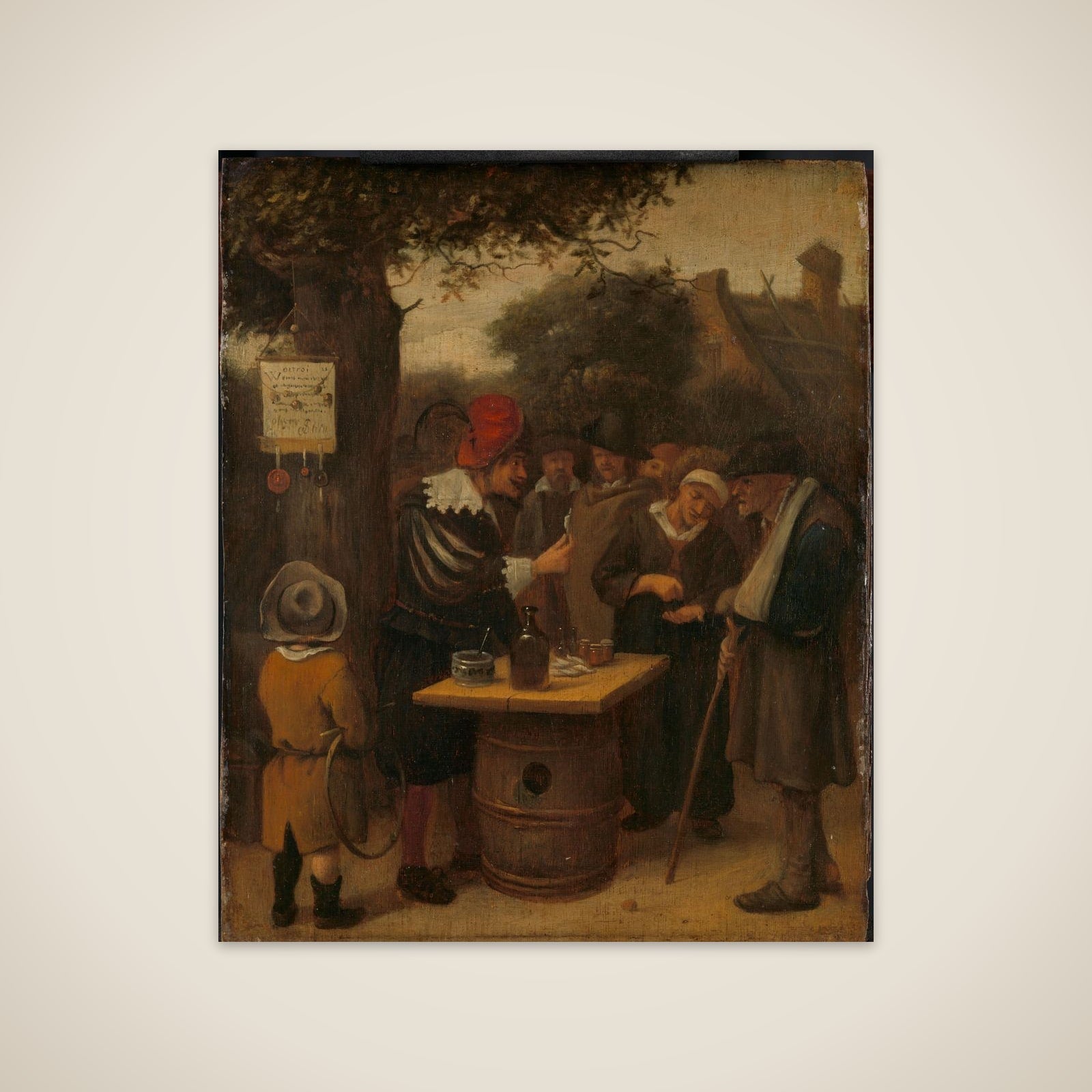 The quack unframed print