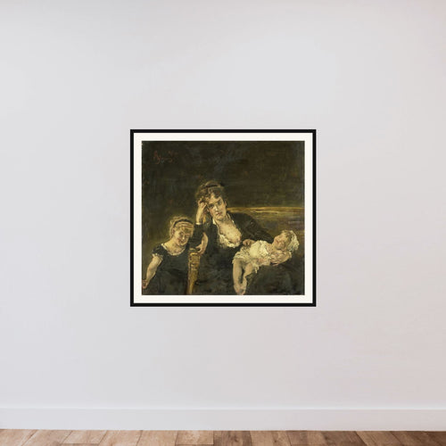 De weduwe framed — shown to scale