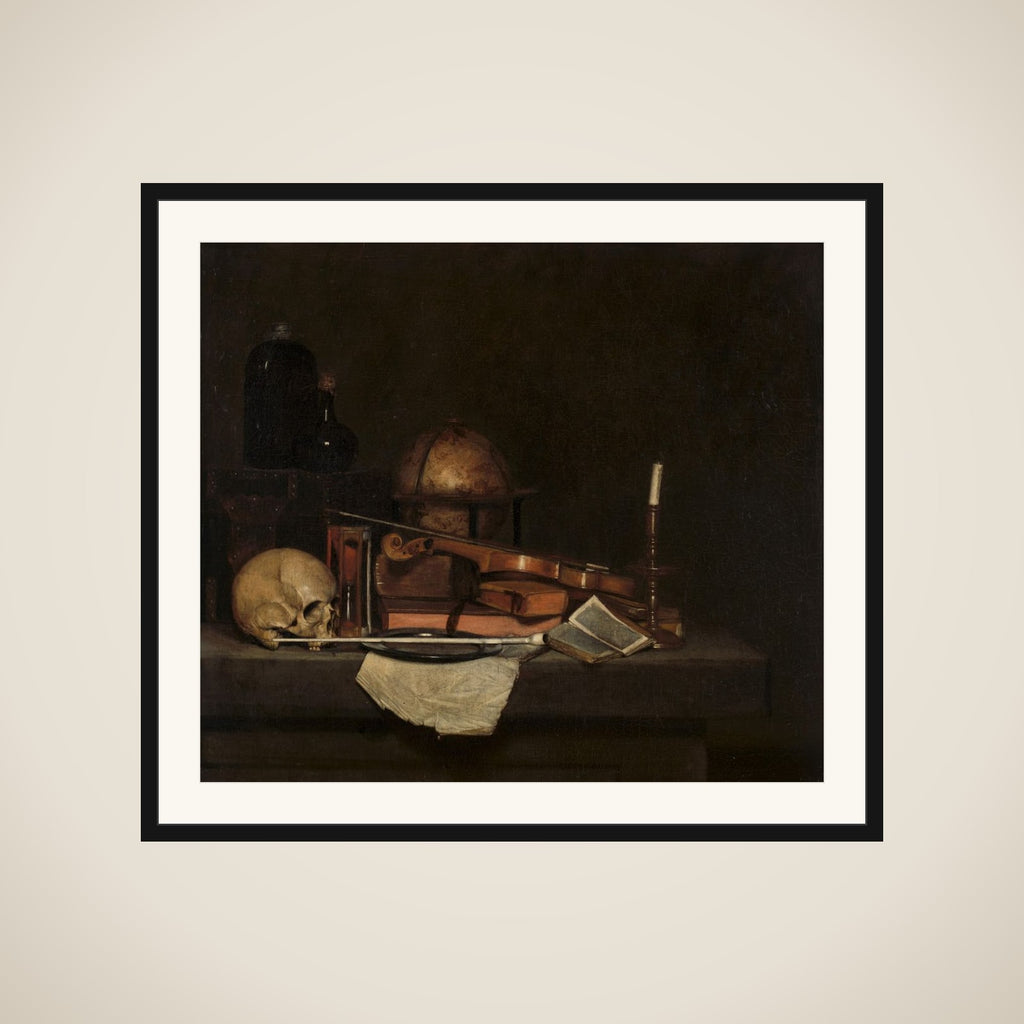 Vanitas Still Life framed