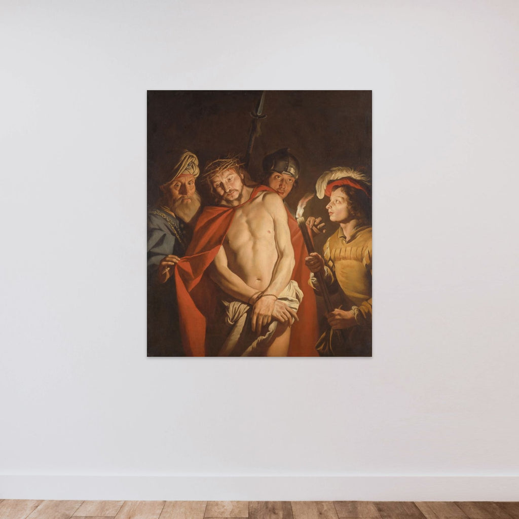 Ecce Homo unframed — shown to scale