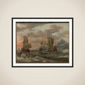 Whaling Grounds in the Arctic Ocean framed