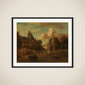 The Muscovite legation visiting Amsterdam, 29 August 1697 framed