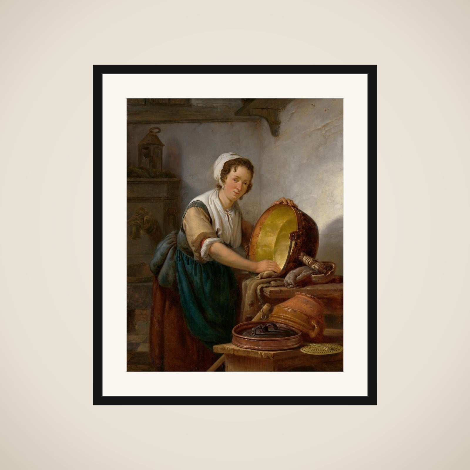 The Caldron Scrubber framed