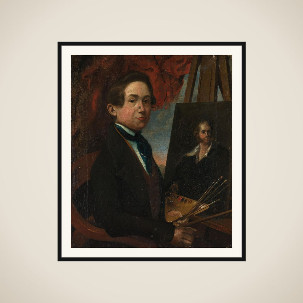 Self Portrait framed